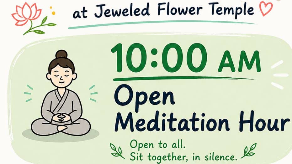 Spend your Saturday at Jeweled Flower Temple!