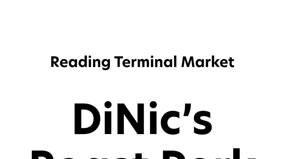 Tommy Dinics famous Sandwich shop in Philadelphia Reading Terminal