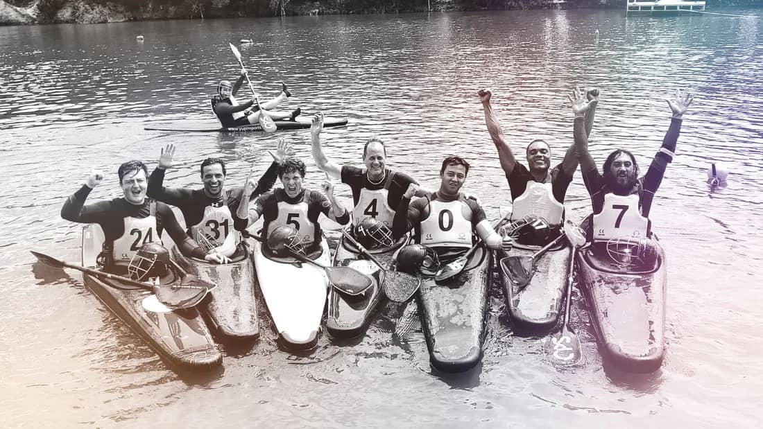 Kayak polo Games - not for beginners