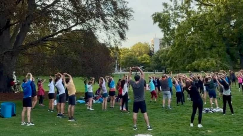 English Workout & Social in Mountsouris Park