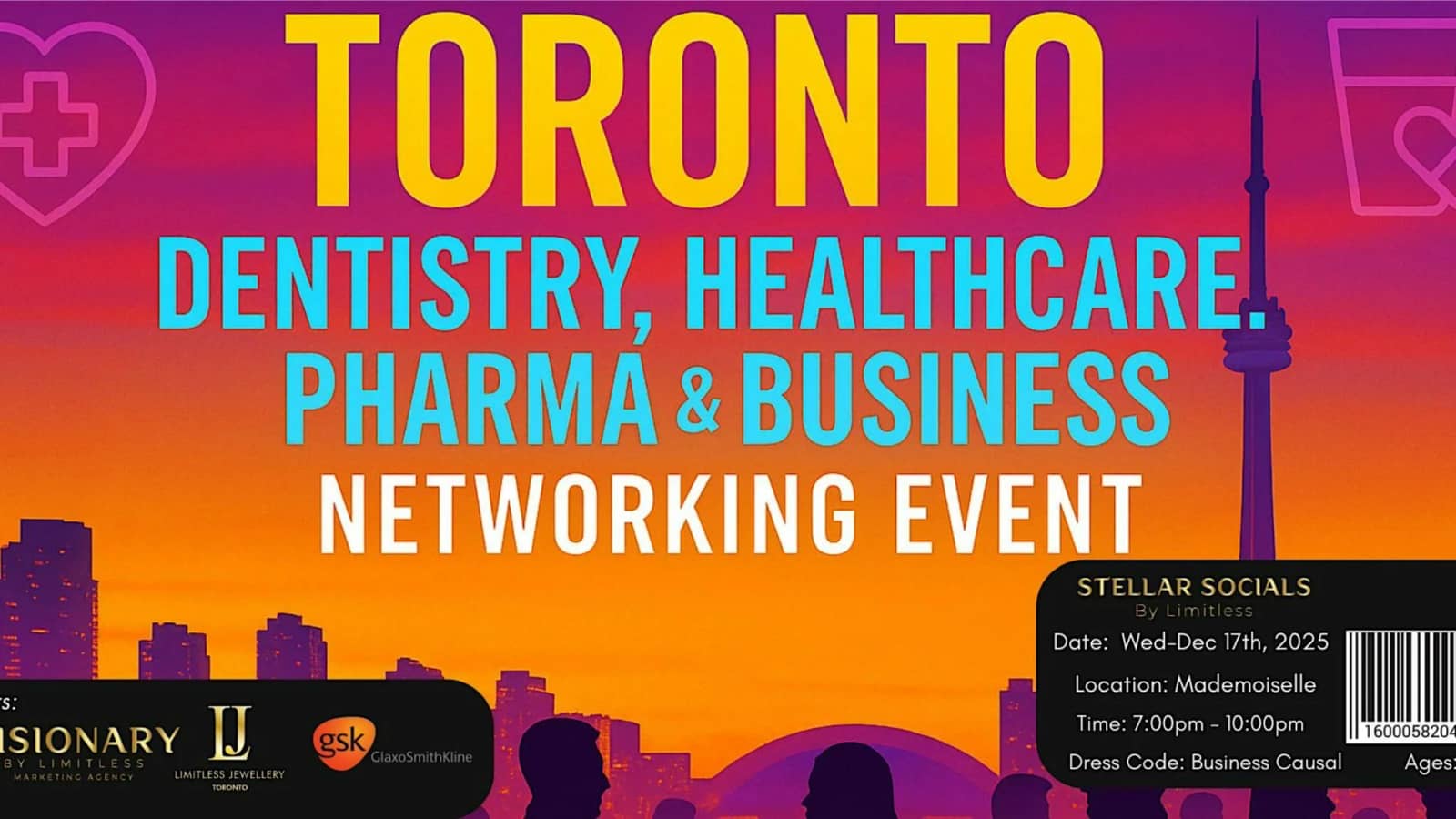 Toronto Dentistry, Healthcare, Pharma & Business Networking Event