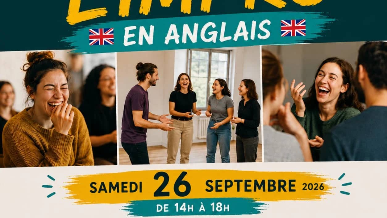 Initiation à l'impro en anglais / Improv class in English