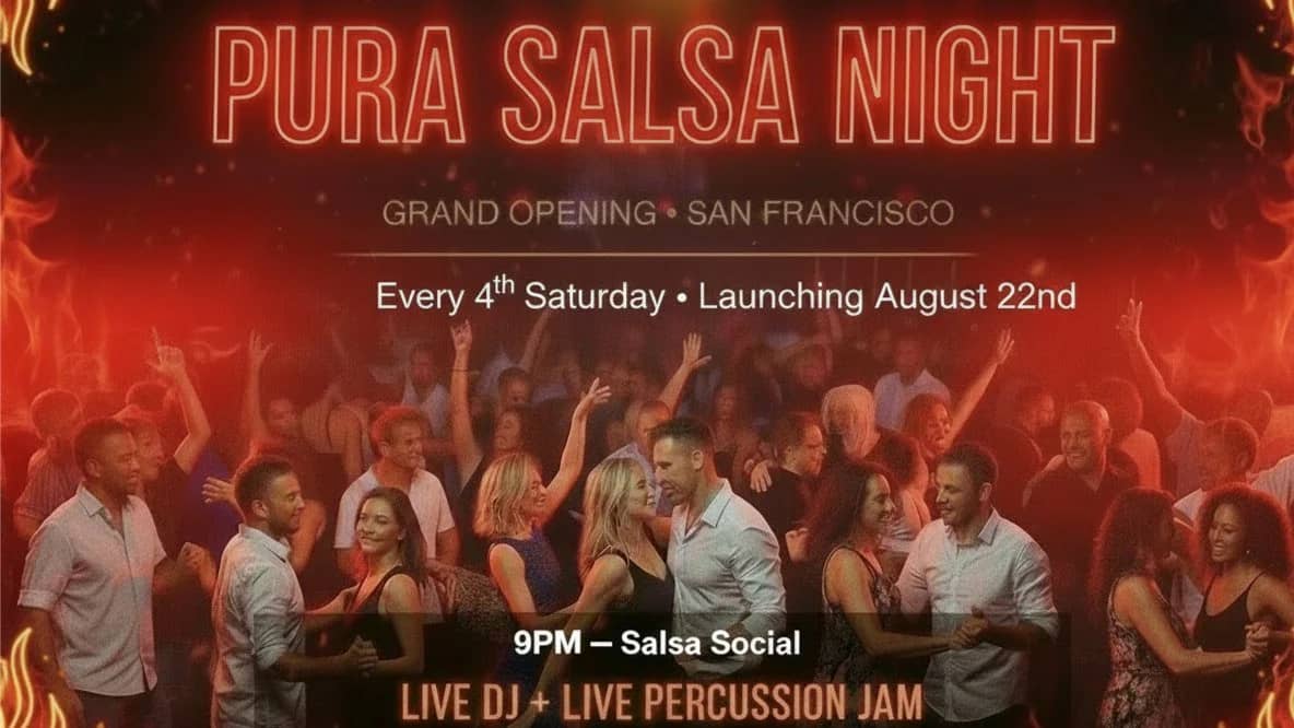 Pura Salsa | Salsa Class | Salsa Social Dance Party| Dj and live percussion