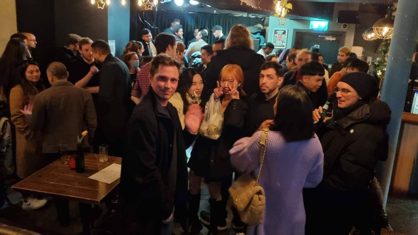 🏠 Seoul House Party Vibes – Standing, Mingling, and Shots! 🍸