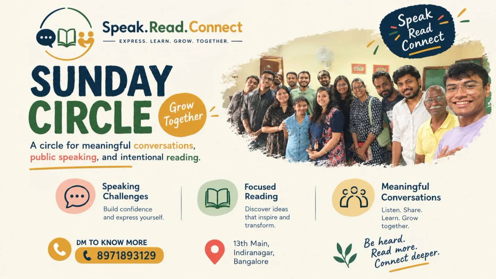Speak. Read. Connect.
