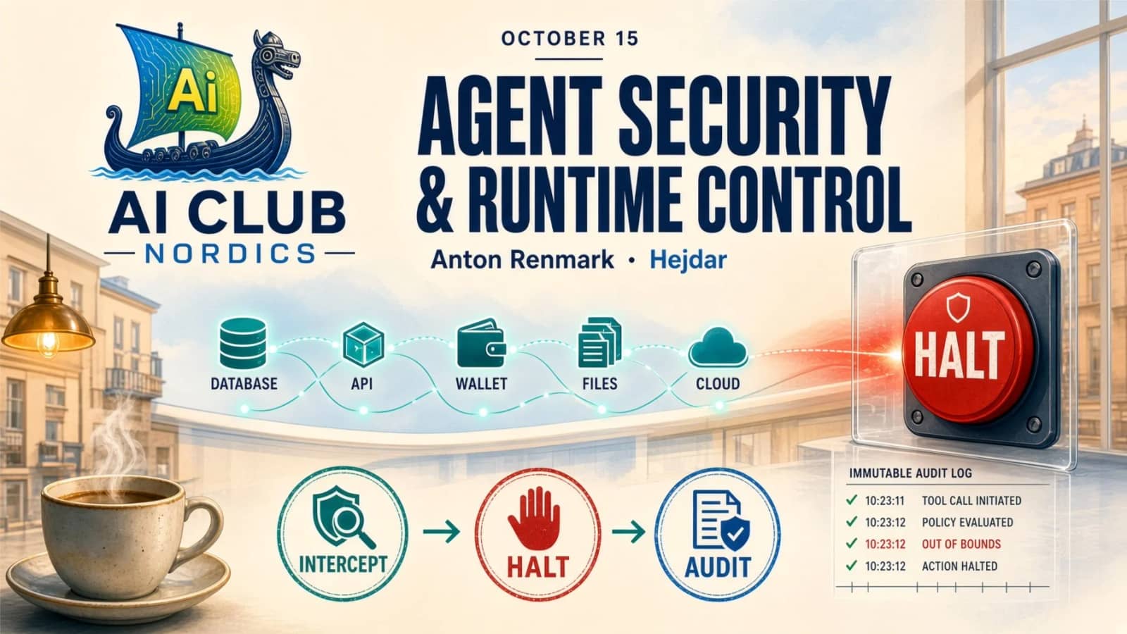 Who Has the Kill Switch? Runtime Security for Autonomous AI Agents