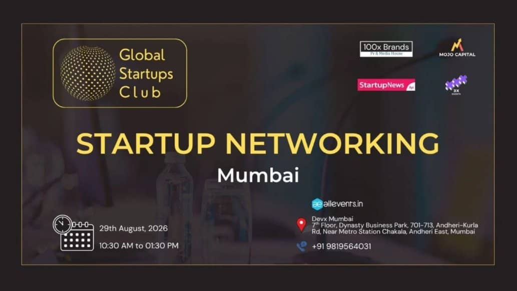 GLOBAL STARTUPS CLUB l STARTUP NETWORKING Mumbai 2026