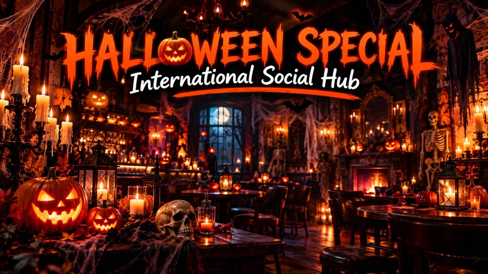 🎃 Halloween After Dark 👻 | International Social Hub 🍻
