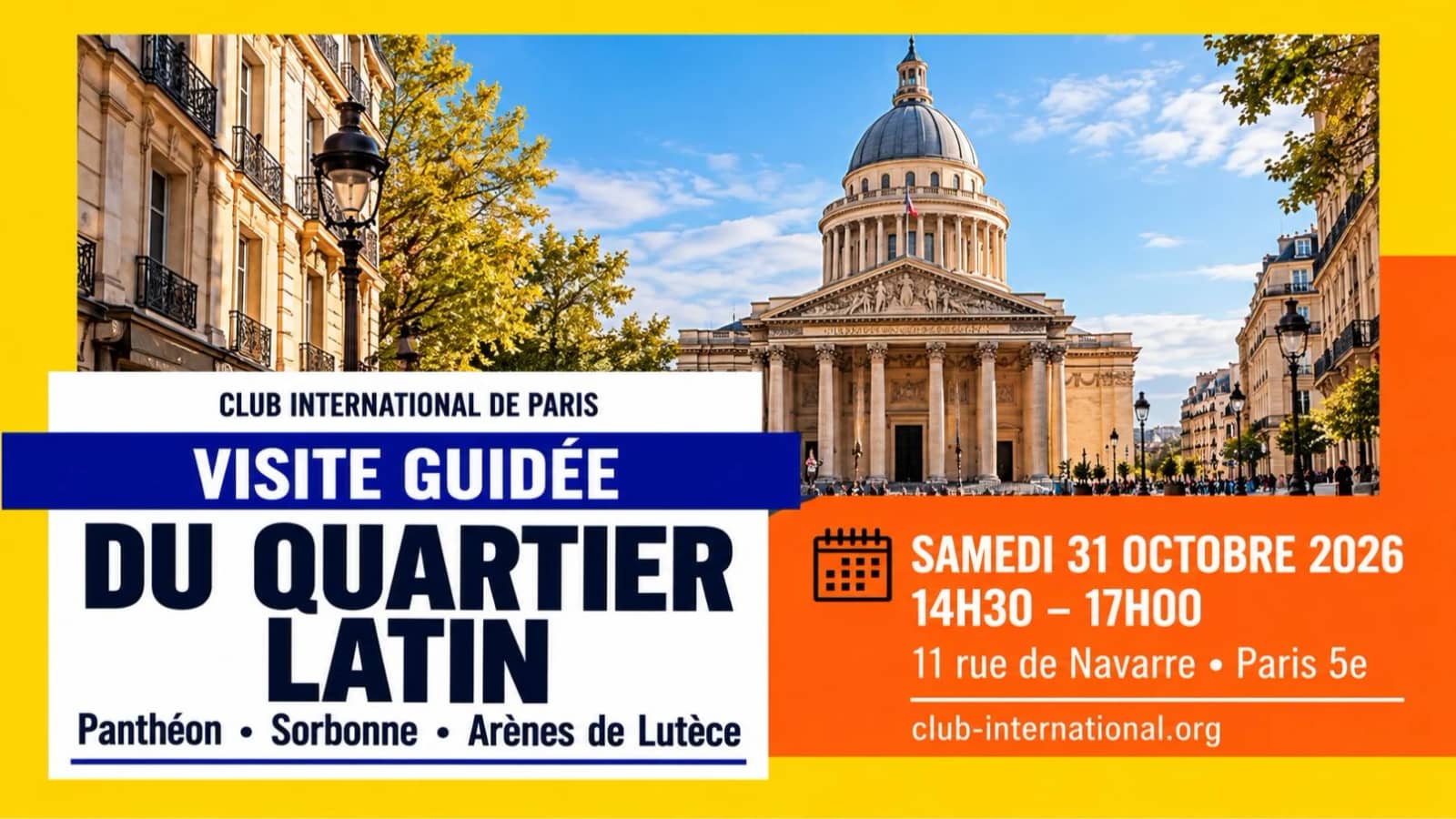 Visite guidée du quartier Latin