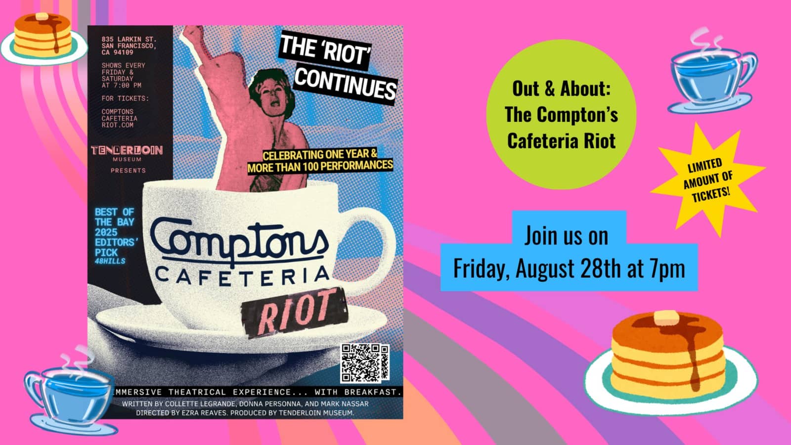 Out and About August: The Compton's Cafeteria Riot