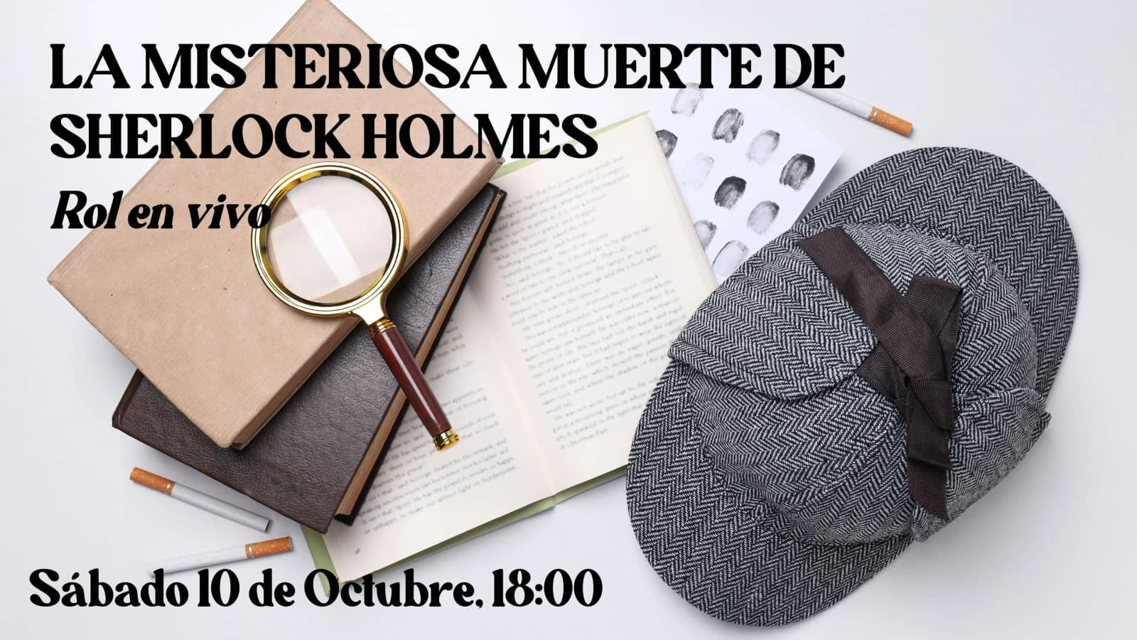 Rol en vivo: La misteriosa muerte de Sherlock Holmes