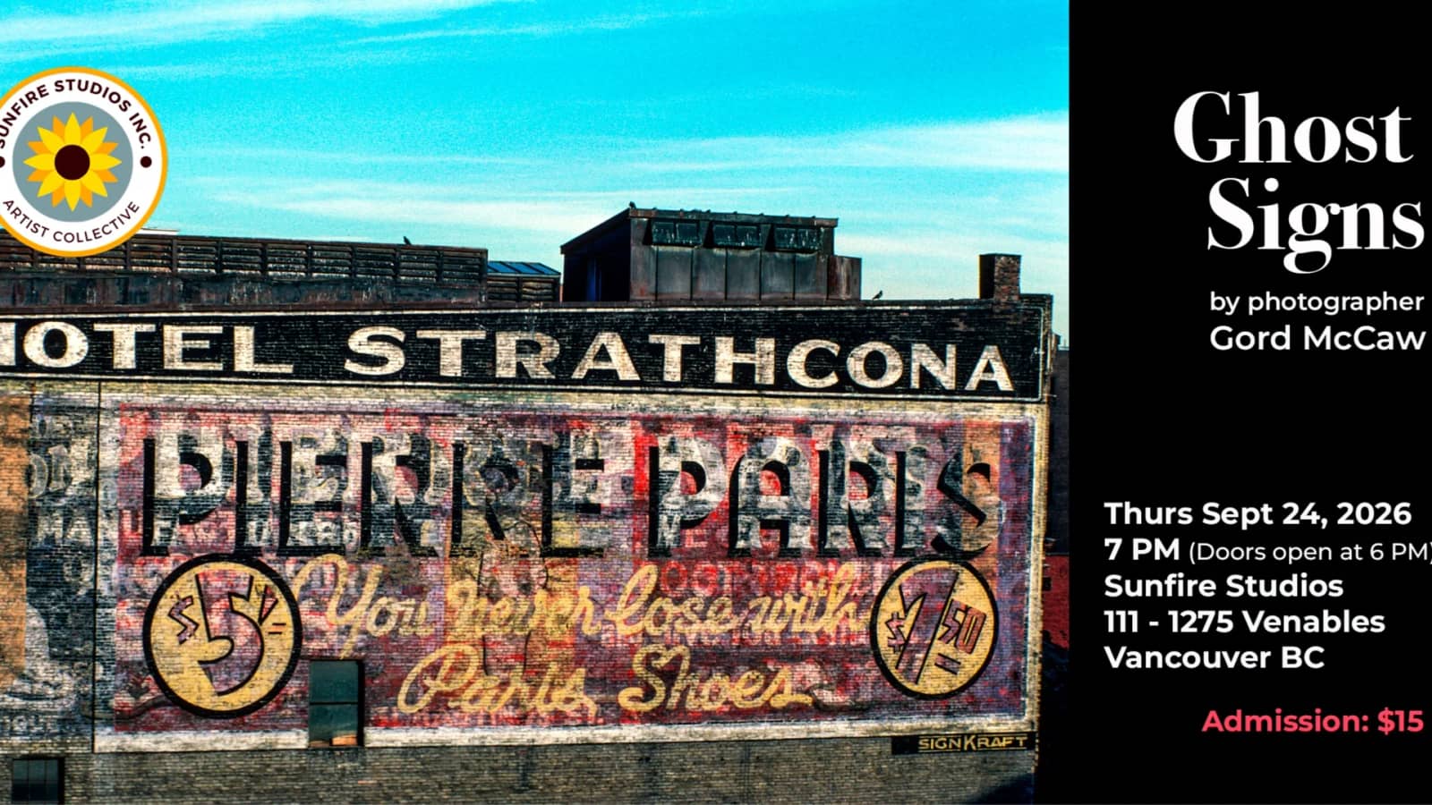 Ghost Signs - Presented by Photographer Gord McCaw