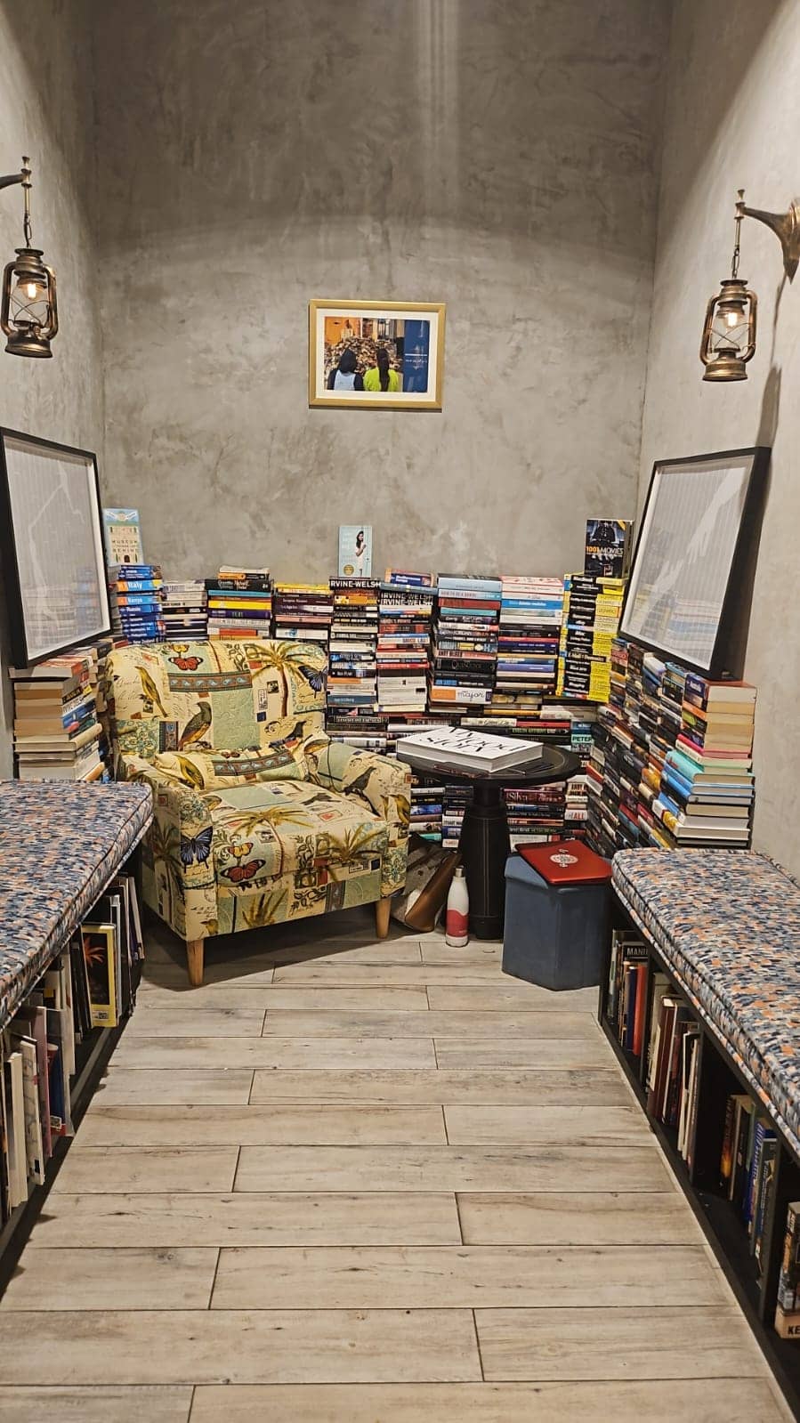 Silent Reading Hour at Bookends