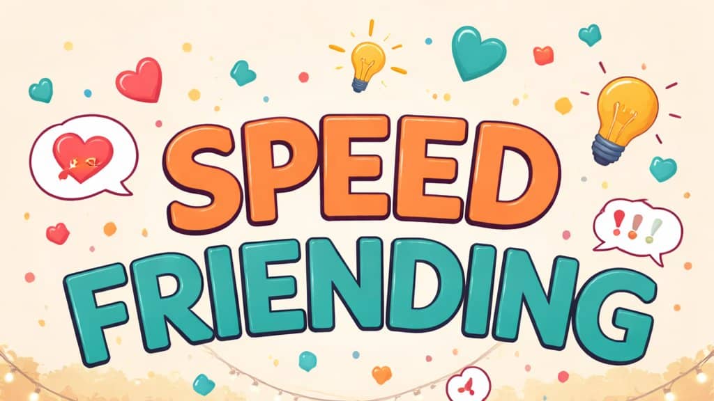 Speed friending