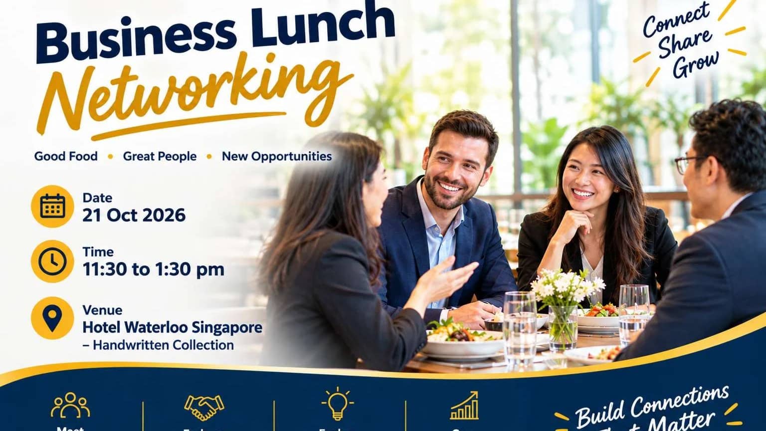 Business Lunch Networking