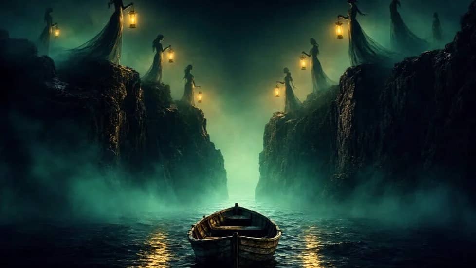 🔥👁️🏛️ Halloween Party 🔱 A Journey into the Underworld ⛵🌊