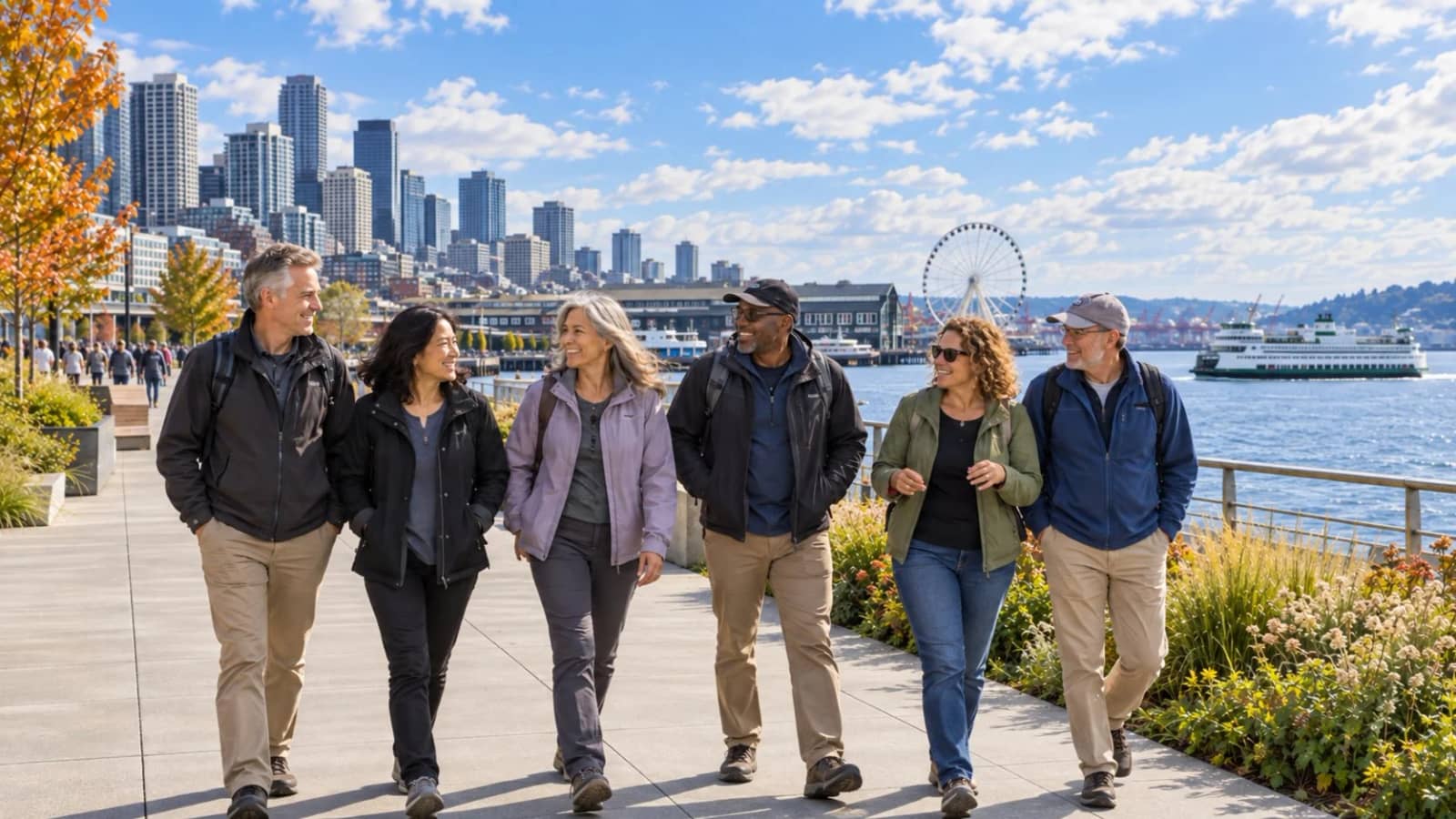 Play Tourist in Seattle: Waterfront Walk, Sculpture Park & Pike Place Market