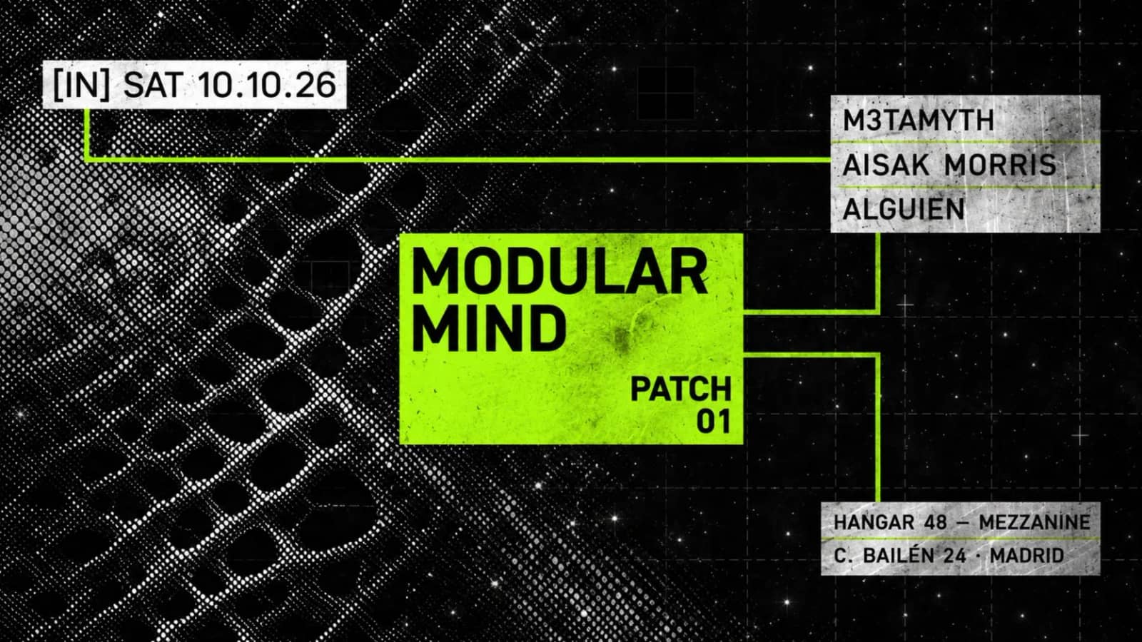 MODULAR MIND — PATCH 01 @ Hangar 48