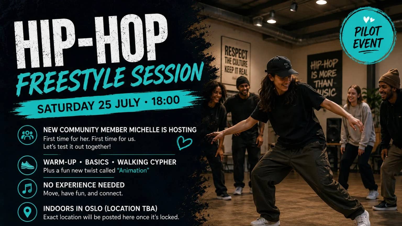 Low pressure Hip-Hop freestyle session