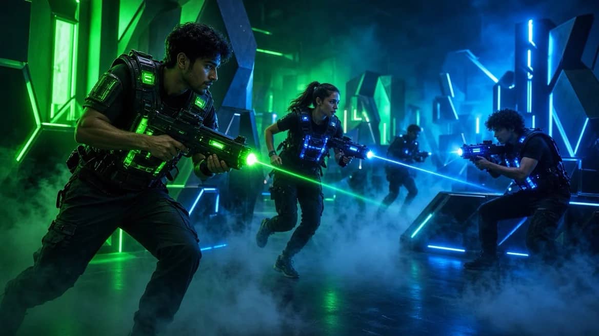 Socialize & Make Friends Over Laser Tag!