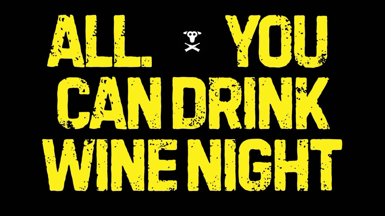 All-you-can-drink WINE NIGHT 🍷