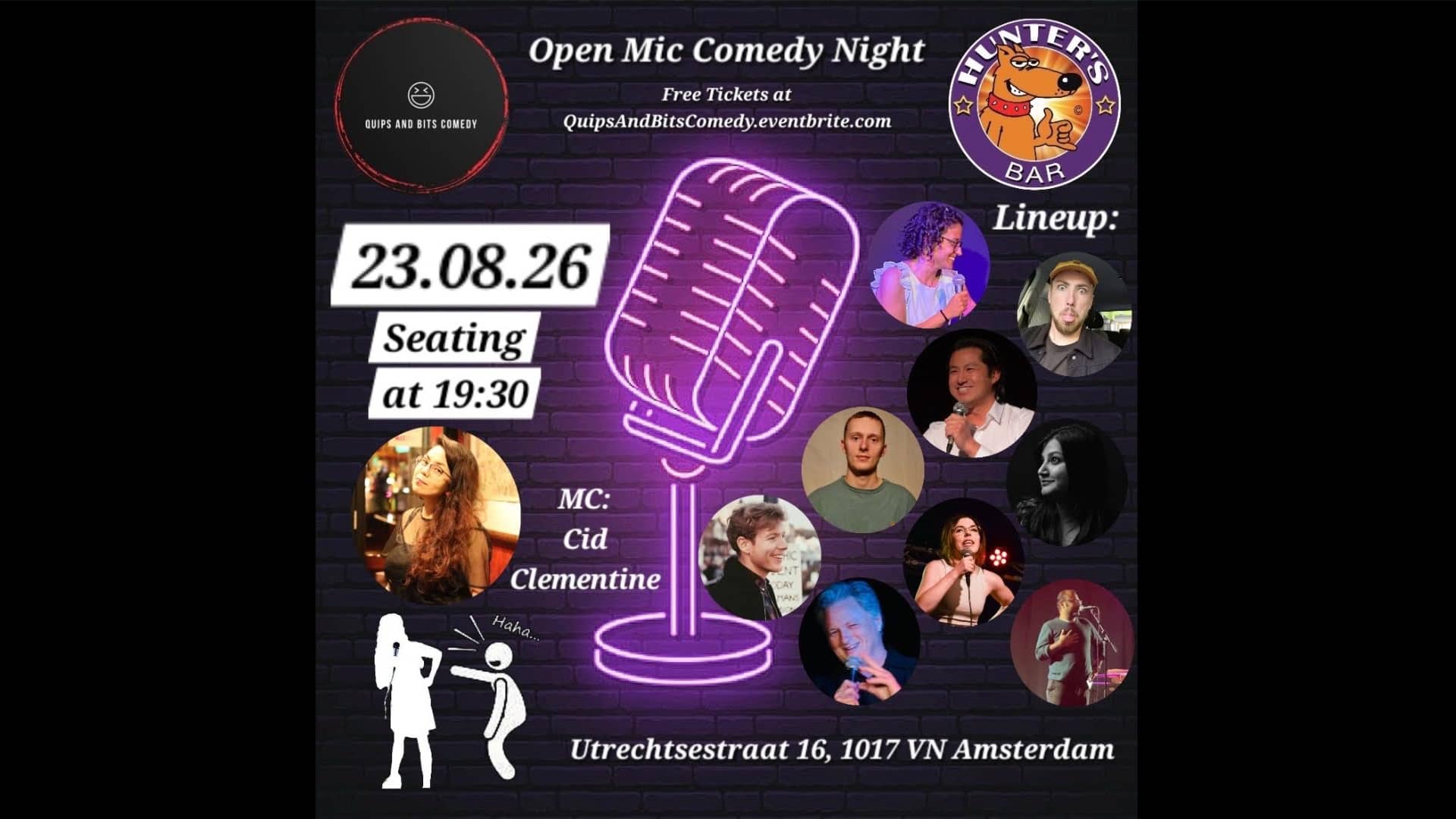 Hunter's Bar Open Mic