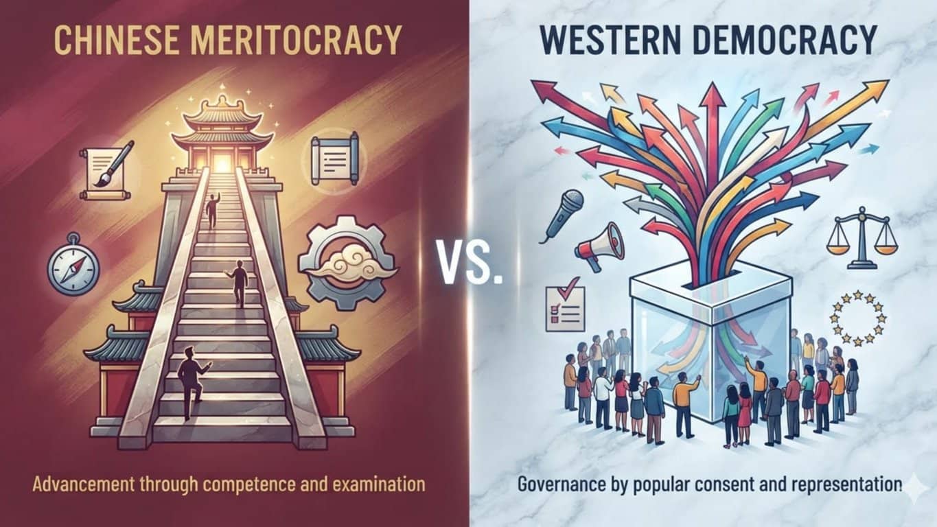 (Hybrid) Is Chinese Political Meritocracy Superior to Western Democracy?
