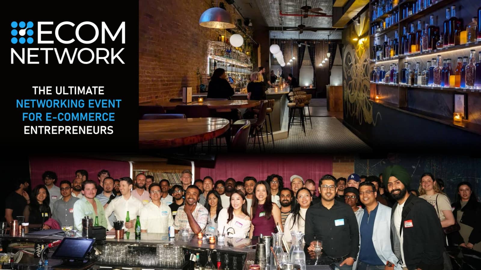 NYC's Ultimate Networking Event – Ecommerce Founders & Entrepreneurs ✨