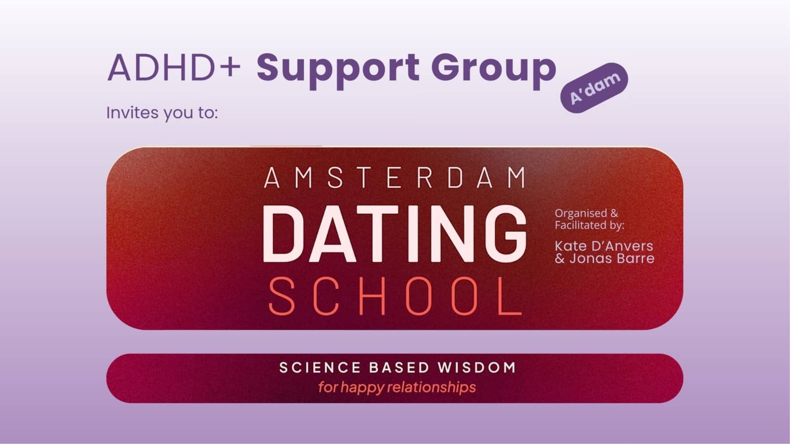 The ADHD Singles Workshop: Dating well with ADHD