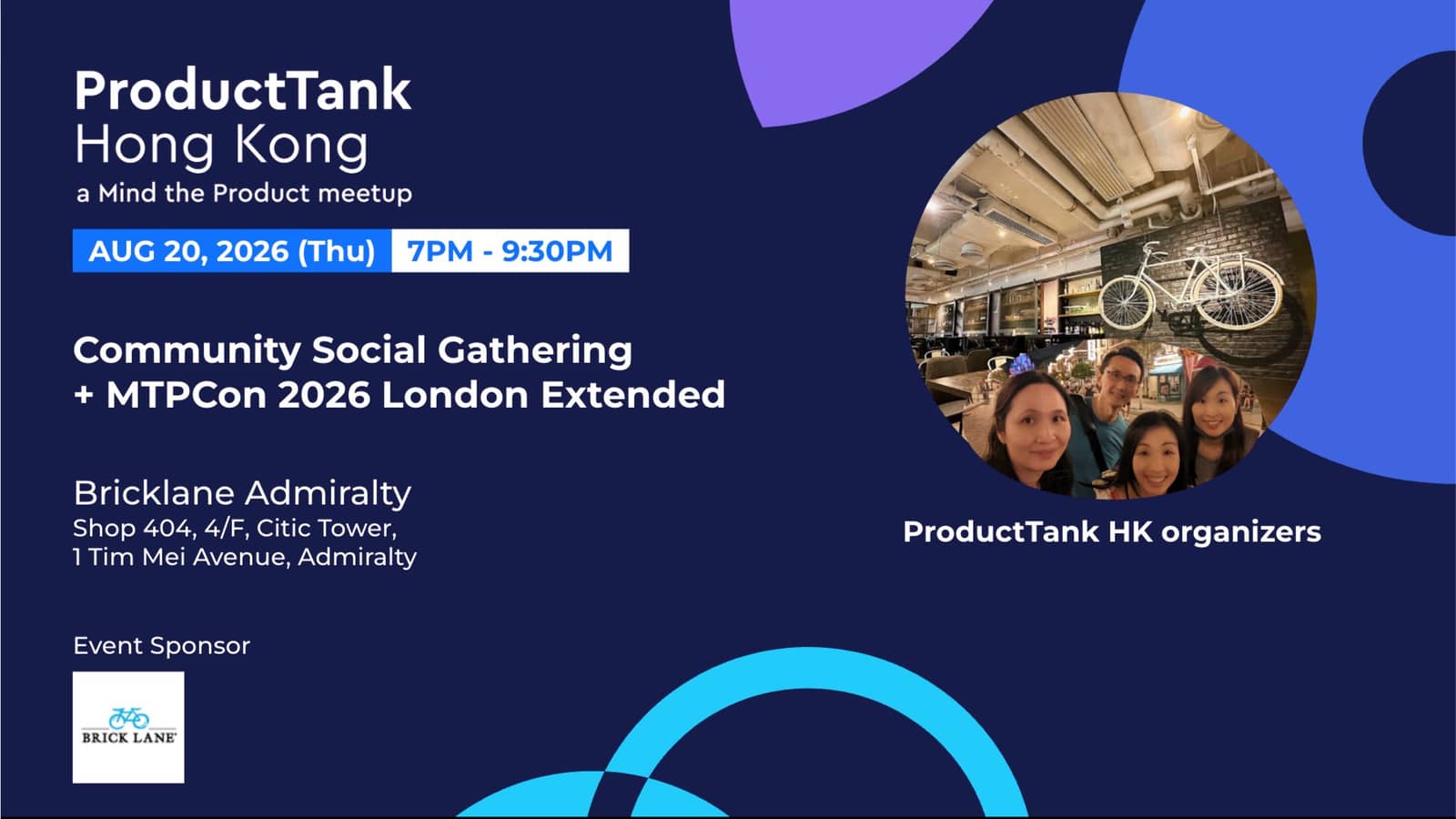 PTHK#44: Community Social Gathering + MTPCon 2026 London Extended