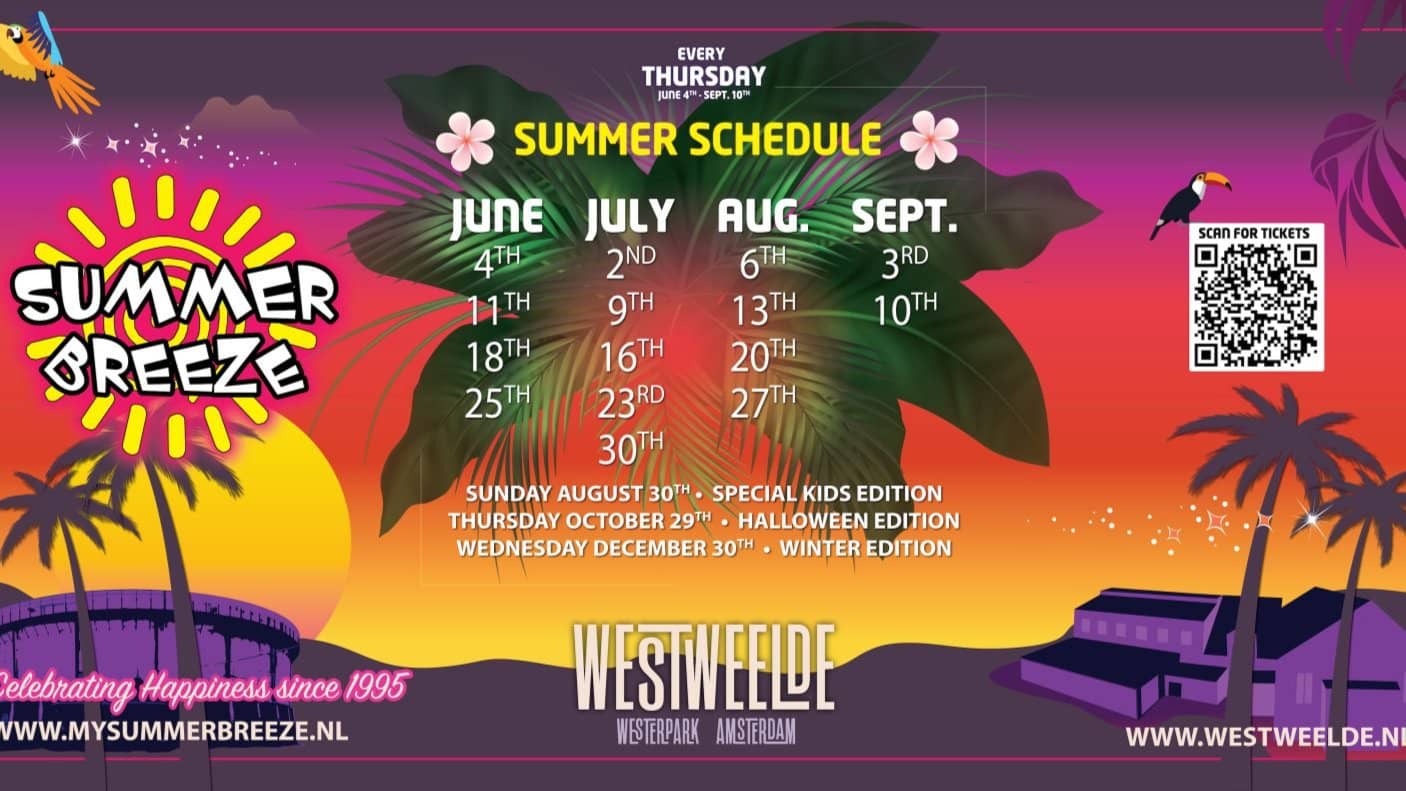 🌴 Summer Breeze Latin Night @ WestWeelde (Westergas) 🕺💃