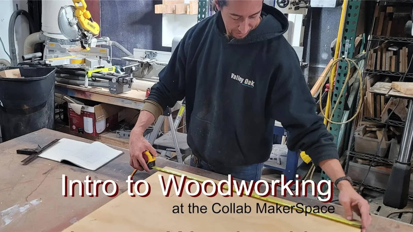 Intro to Woodworking at the Collab MakerSpace