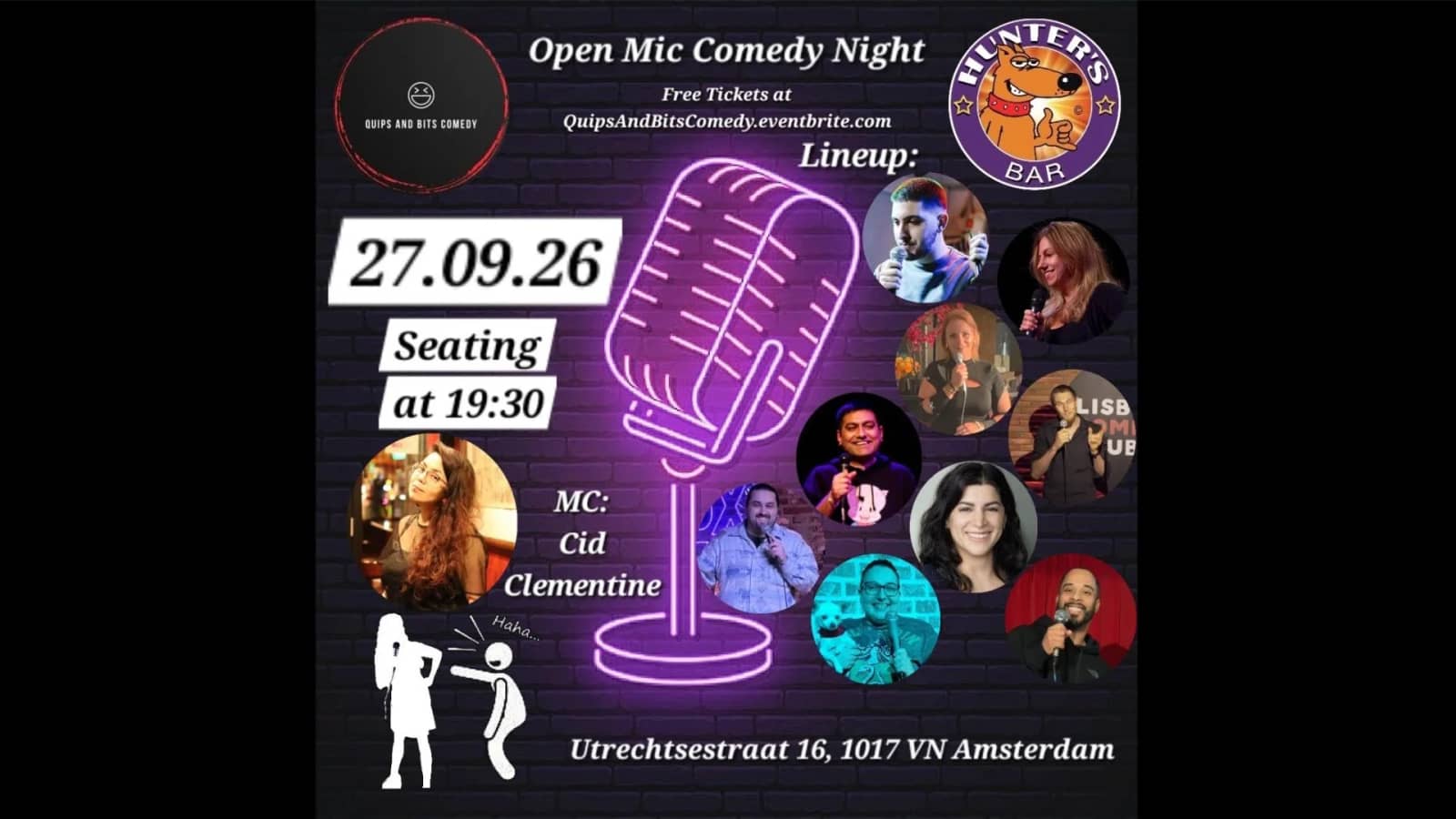 Hunter's Bar Open Mic
