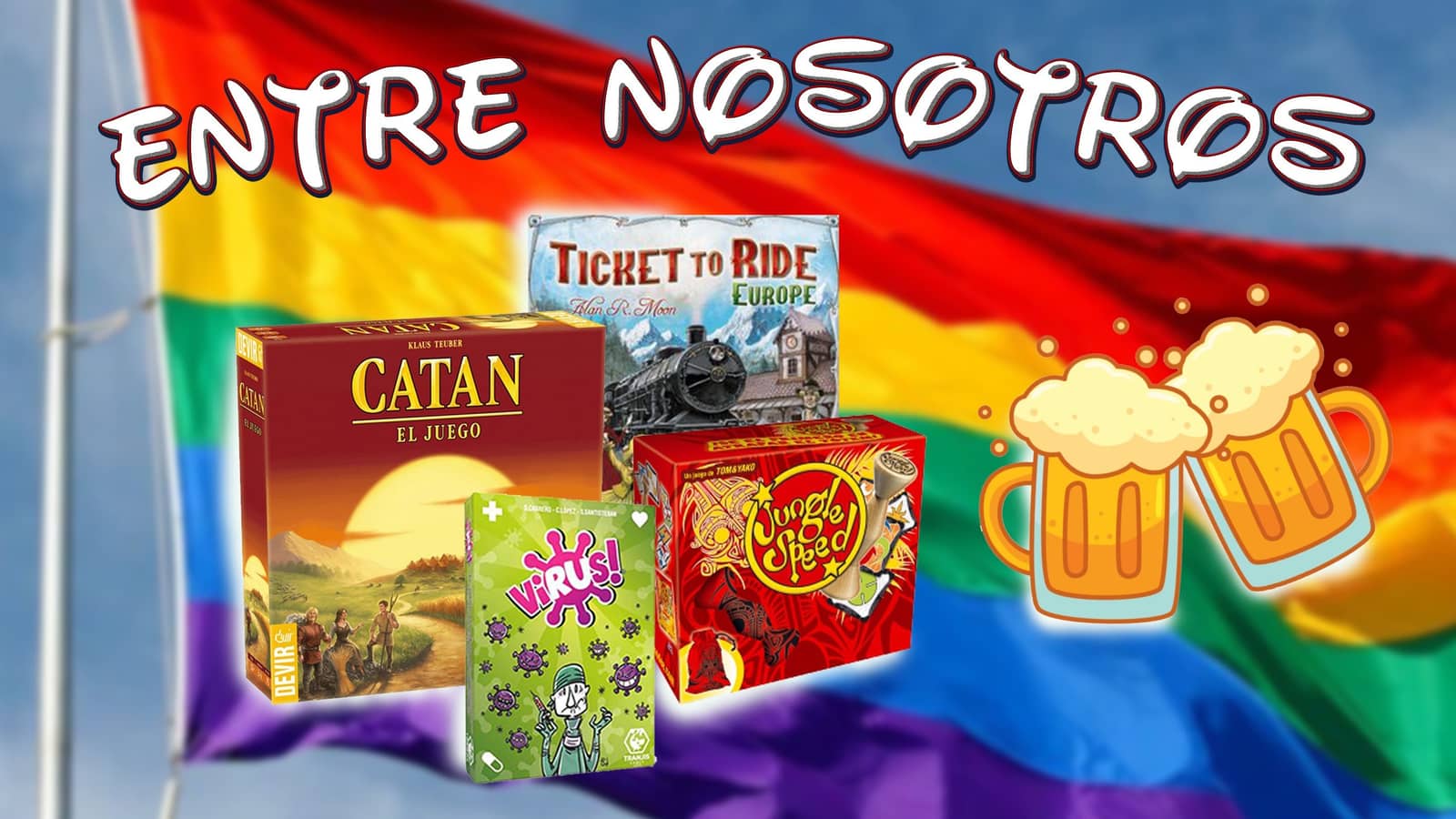 Tarde de jueg🏳️‍🌈s de mesa (hetero-friendly)