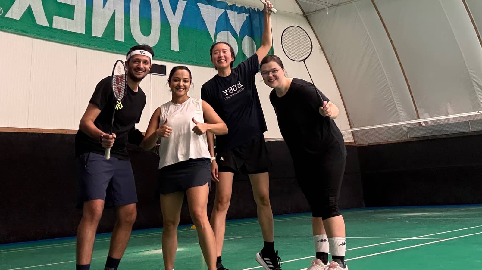 Badminton & Beer!