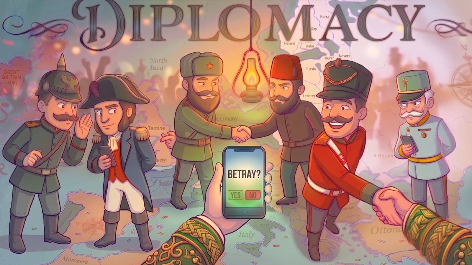 [InnerCircle]The Social War Boardgame : Diplomacy
