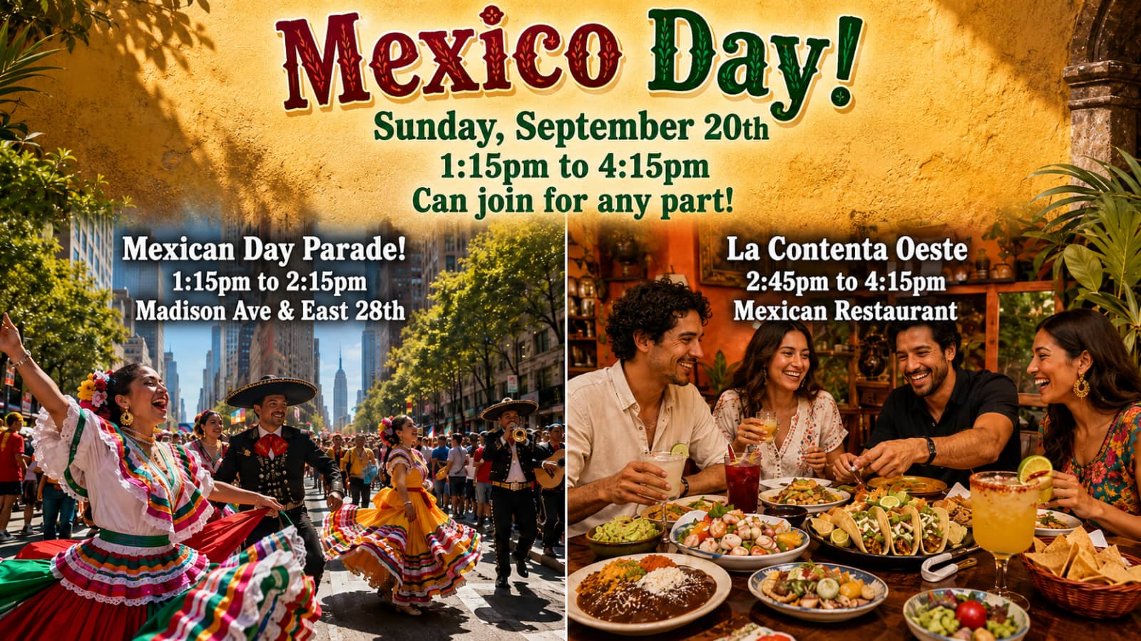 Mexico Day! 🇲🇽