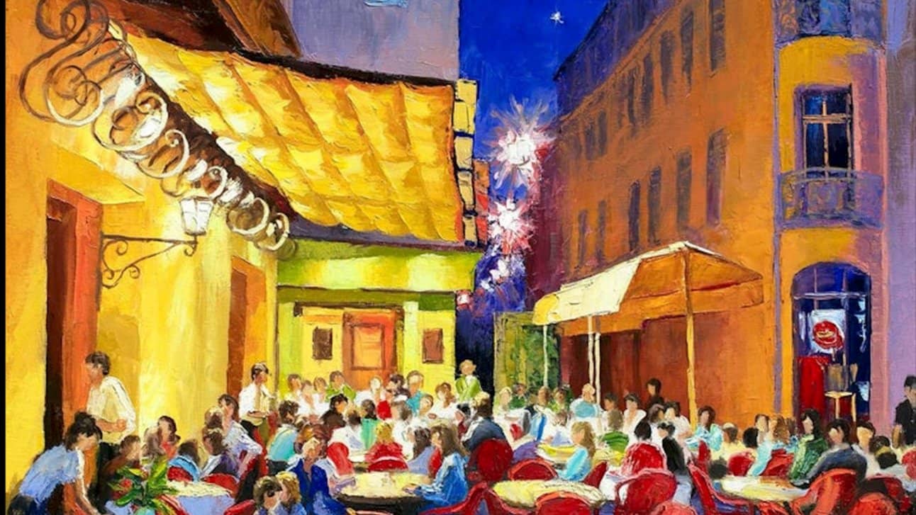 Une soirée française chez Zuzu's Petals