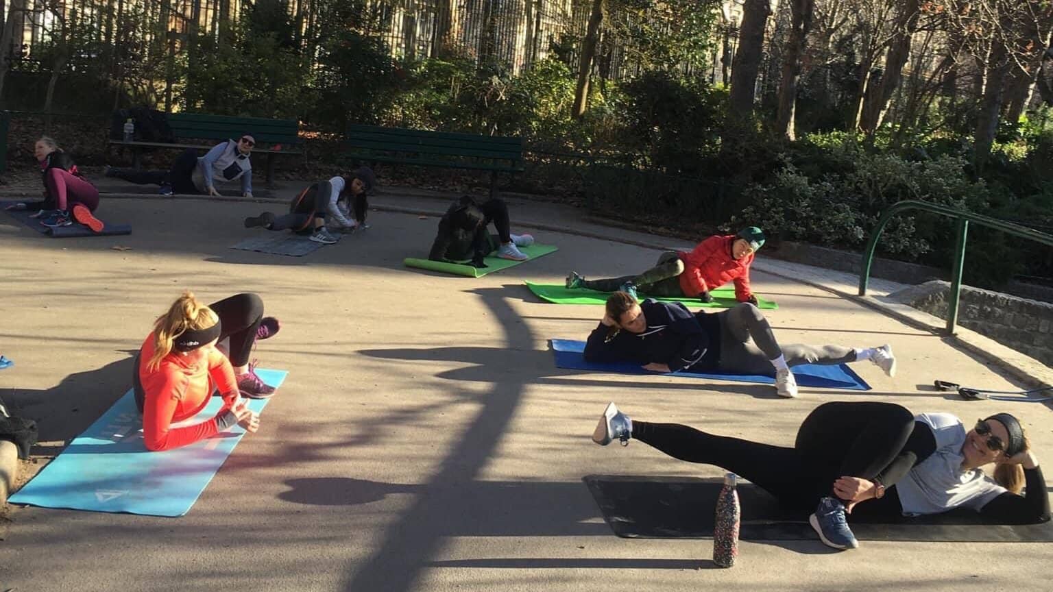 Outdoor Women’s Fit Club & Connect with Aiste in Parc Monceau