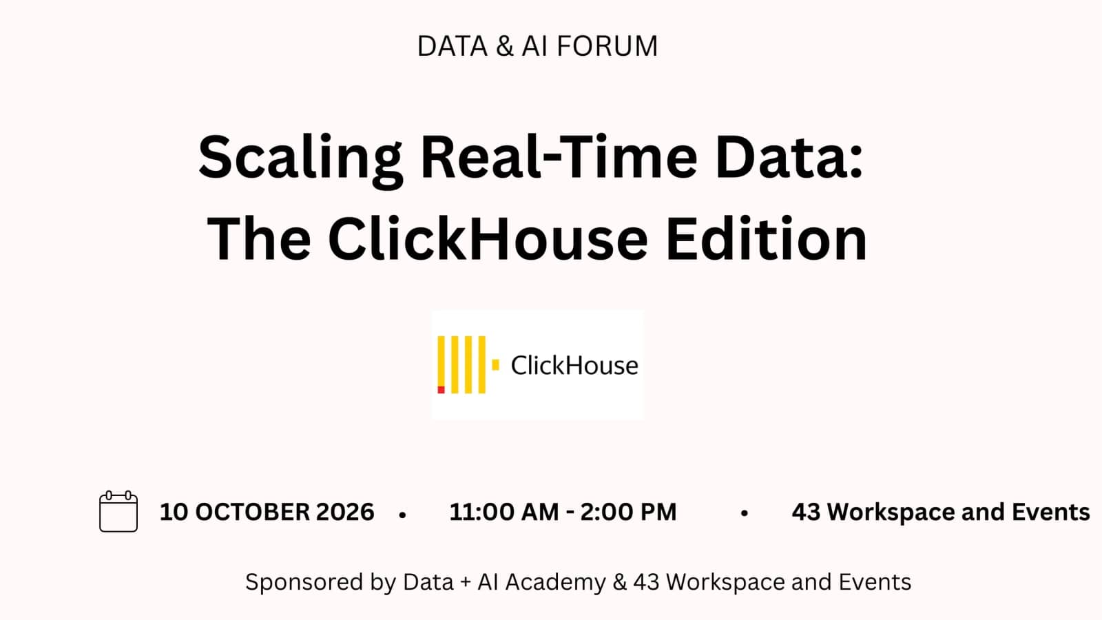 Scaling Real-Time Data: The ClickHouse Edition