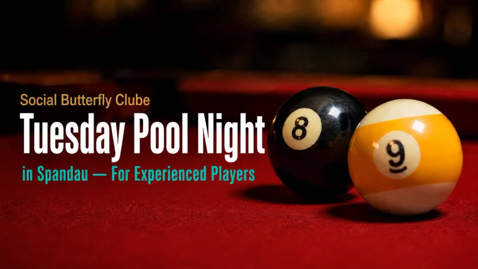 Tuesday Pool Night in Spandau — For Experienced Players