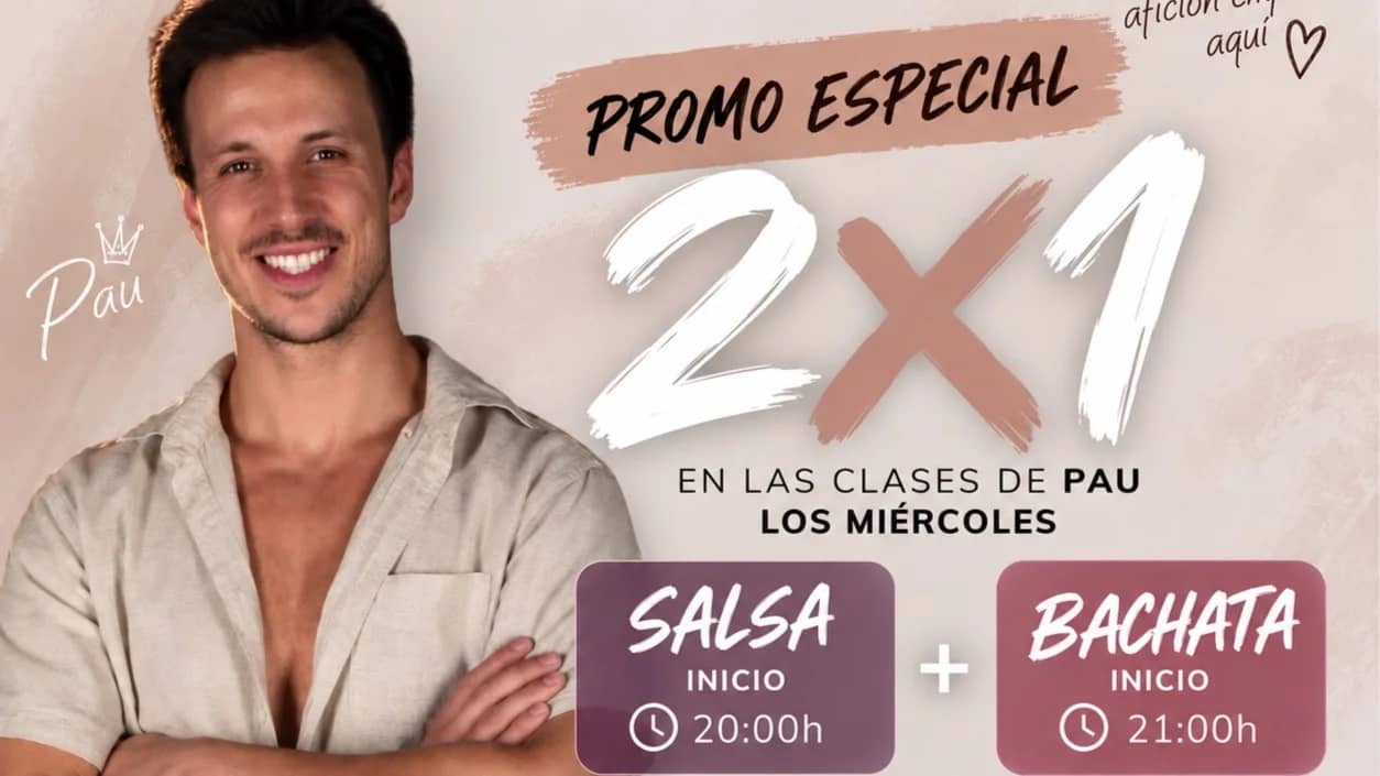 Clases inicio salsa y bachata Barcelona