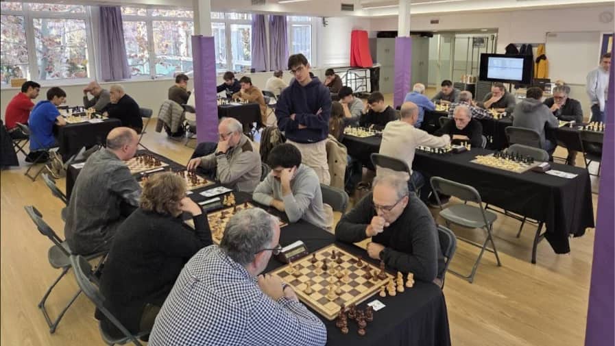 Torneo de Ajedrez en Barcelona. Barcelona Chess Tournament.