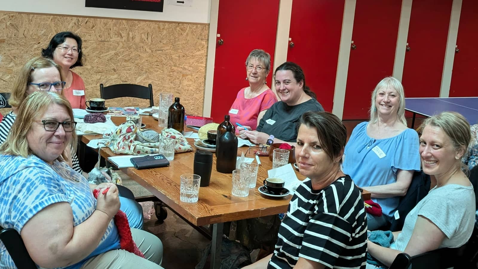 Knitting and Crocheting with Conversation and Coffee at Kindred Studios