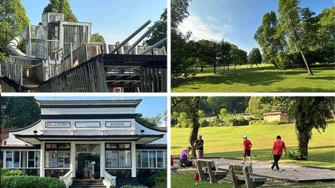Sembawang Park + Woody Family Cafe