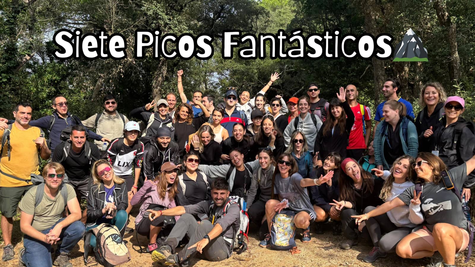 🙋🏼♀️20-45 años⛰️Los Siete Picos Fantásticos🥾Intermedio💪🏽