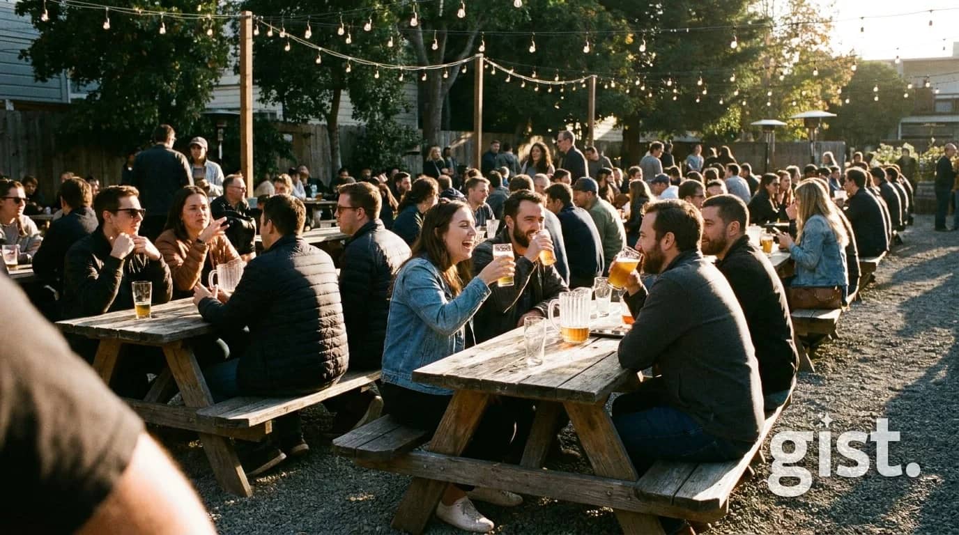20s & 30s Social @ Biergarten + New Friends