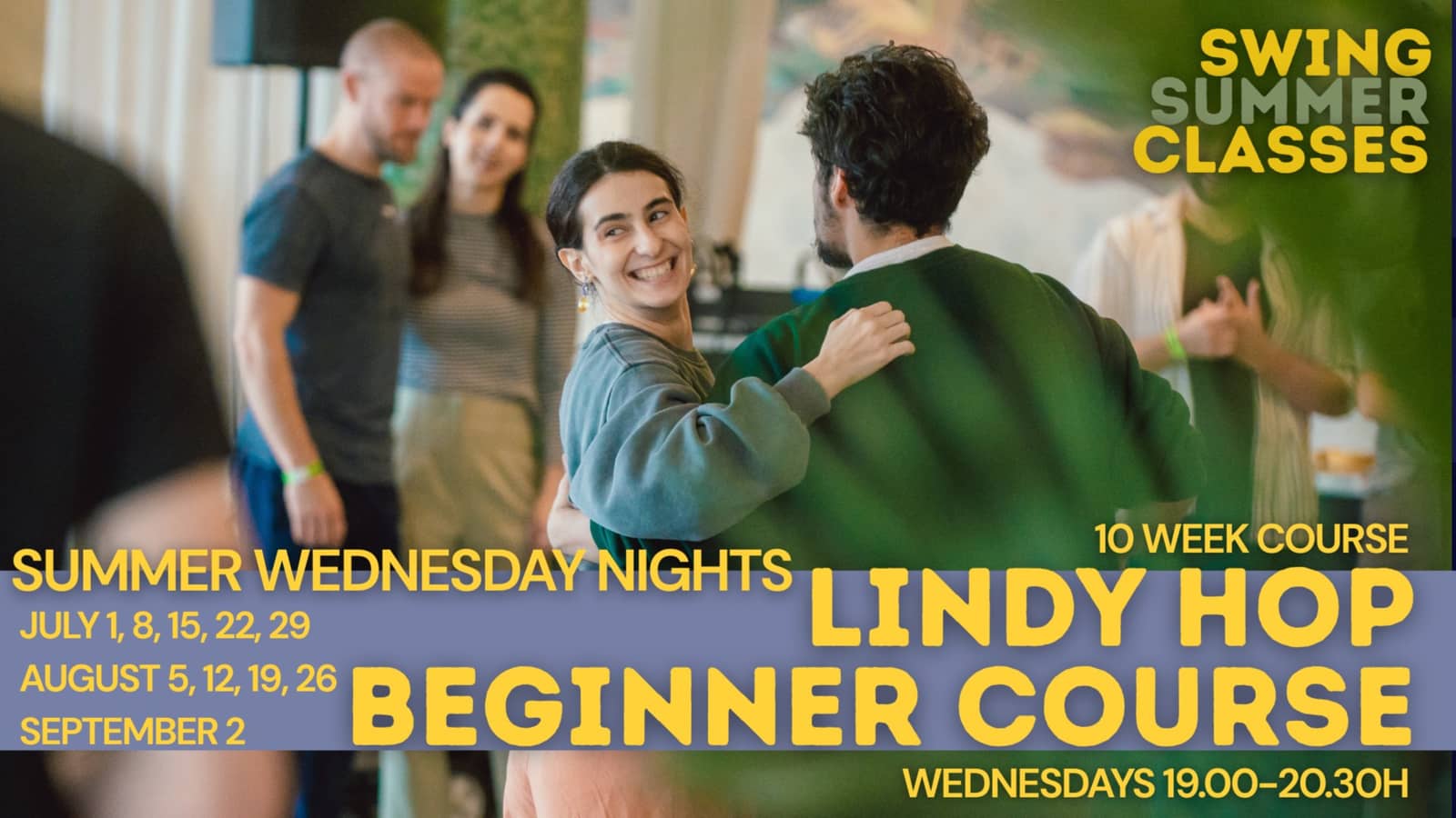 Lindy Hop Beg/ Level 1 Course