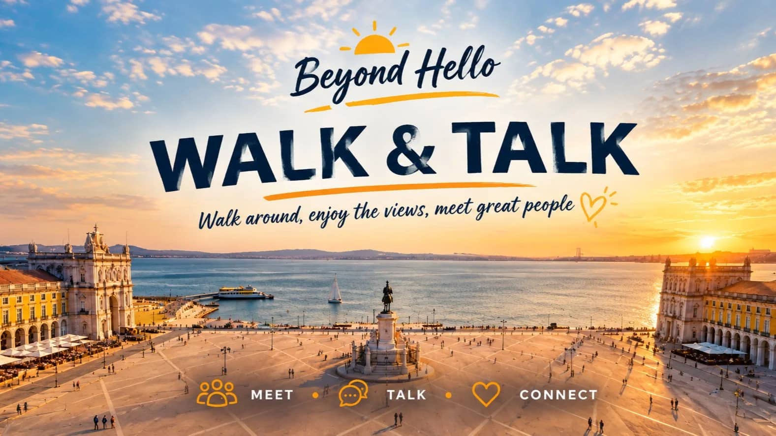 Beyond Hello🌅🚶🏻‍♀️| Walk & Talk