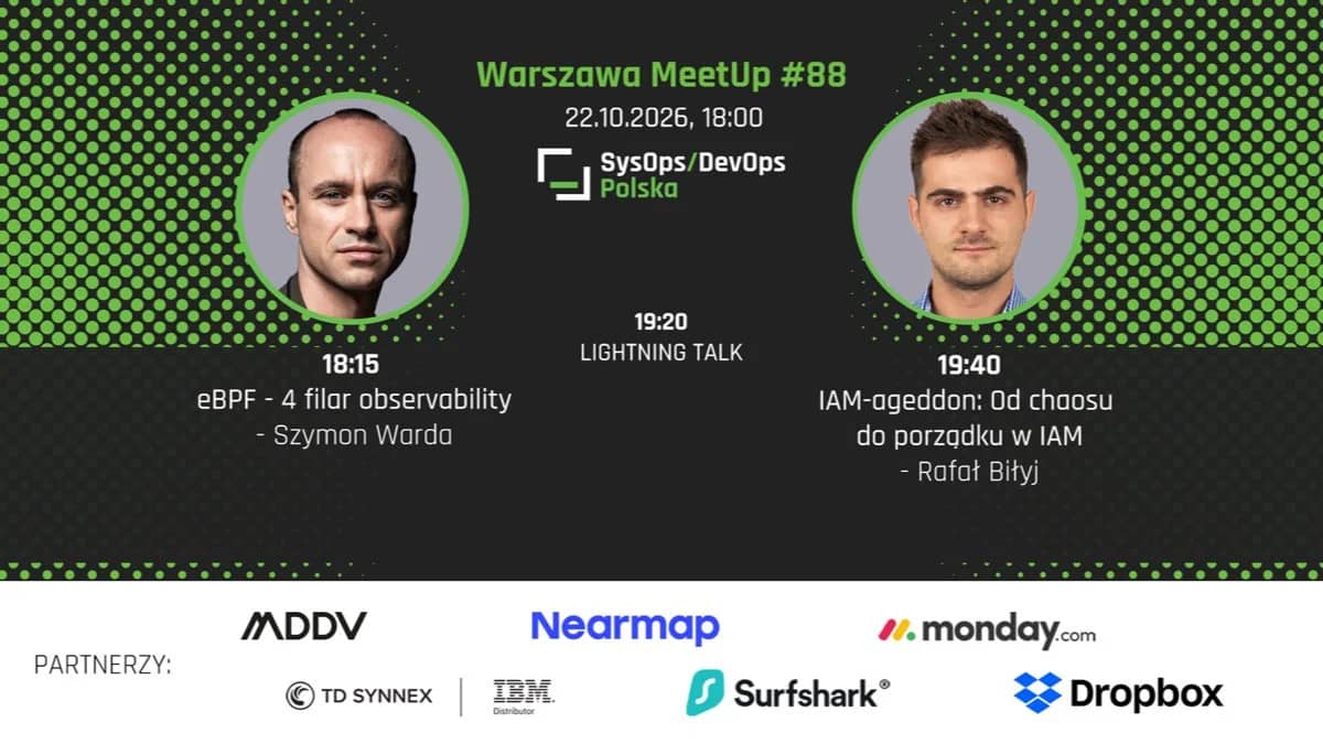 SysOps/DevOps Warszawa MeetUp #88